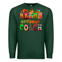 Sports Green nacho average coach Premium Sweatshirt - AdoDesignShop