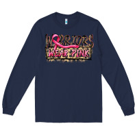 Navy Warriors wear pink Long Sleeve Tee - FaDigitalArtStudio