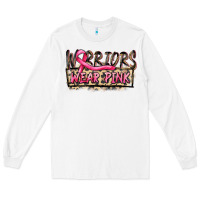 White Warriors wear pink Long Sleeve Tee - FaDigitalArtStudio