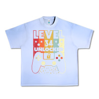 Grape Ice level 34 unlocked shirt video gamer 34th birthday gifts tee t shirt Urban Heavy Tee - longCreatives