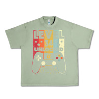 Oil Green level 34 unlocked shirt video gamer 34th birthday gifts tee t shirt Urban Heavy Tee - longCreatives