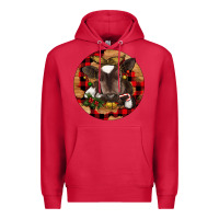 Cardinal Christmas Baby Cow Premium Hoodie - RanaPortraitStore