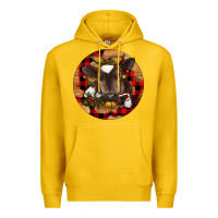 Lemon Christmas Baby Cow Premium Hoodie - RanaPortraitStore
