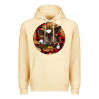 Pina Colada Christmas Baby Cow Premium Hoodie - RanaPortraitStore