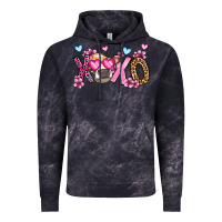 Cloud Black xoxo cow valentine's day Vintage Hoodie - OliviaCreatesArt