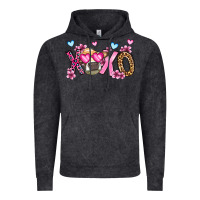 Vintage Black xoxo cow valentine's day Vintage Hoodie - OliviaCreatesArt
