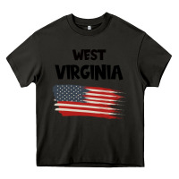 Asphalt WEST VIRGINIA Heavy Core Tee - Bettercallsaul