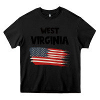Black WEST VIRGINIA Heavy Core Tee - Bettercallsaul