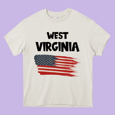 West Virginia Heavy Core Tee Designed By Bettercallsaul