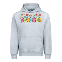 Heather Grey custom teacher flowers Urban Hoodie - JahusDesignShop