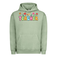 Pigment Oil Green custom teacher flowers Urban Hoodie - JahusDesignShop