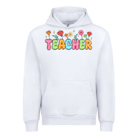 White custom teacher flowers Urban Hoodie - JahusDesignShop