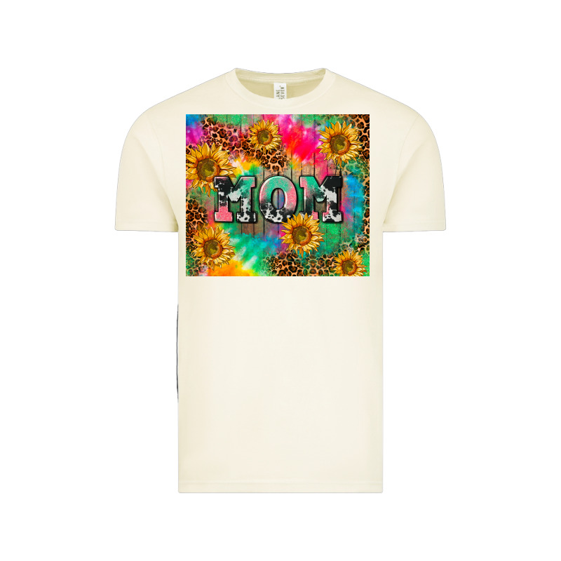 Mom Rainbow Sunflower Vintage Tee by CowGirlArtShop | Teevron