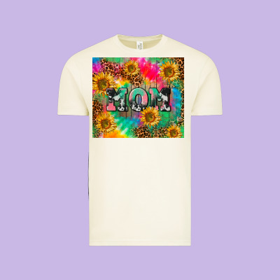 Mom Rainbow Sunflower Vintage Tee Designed By Cowgirlartshop