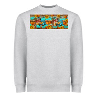 Heather Grey Farm life fall Heavyweight Sweatshirt - Artiststas