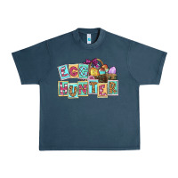 Midnight Navy Egg hunter Easter Day Urban Heavy Tee - CowGirlArtShop