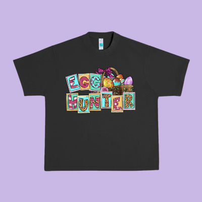 Egg Hunter Easter Day Urban Heavy Tee Designed By Cowgirlartshop