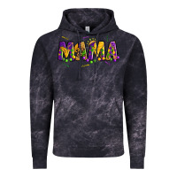 Cloud Black mama mardi gras Vintage Hoodie - OliviaCreatesArt