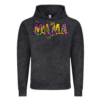 Vintage Black mama mardi gras Vintage Hoodie - OliviaCreatesArt