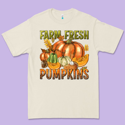 Farm Fresh Pumpkins Premium Tee Designed By Texasbilliewilder