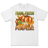 White Farm Fresh Pumpkins Premium Tee - texasbilliewilder