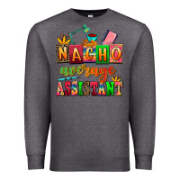 Charcoal Heather nacho average assistant Premium Sweatshirt - AdoDesignShop