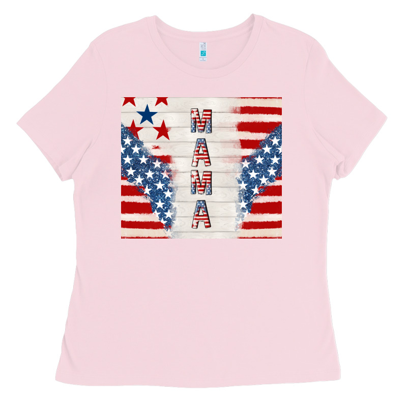 Mama Usa Ladies Tee by TumblerDesignByShophia | Teevron