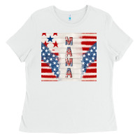 White mama usa Ladies Tee - TumblerDesignByShophia