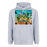 Heather Grey camping is my happy place Heavyweight Hoodie - AdoDesignShop