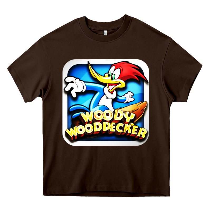 #woody Woodpecker Character Heavy Core Tee by longCreatives | Teevron