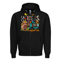 Black heifers be trippin ok maybe i pushed her Zipper Hoodie - BarkalooDesign