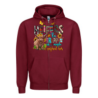 Burgundy heifers be trippin ok maybe i pushed her Zipper Hoodie - BarkalooDesign
