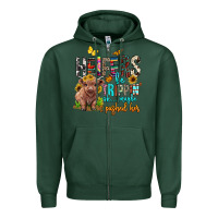 Sports Green heifers be trippin ok maybe i pushed her Zipper Hoodie - BarkalooDesign