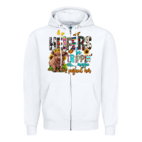 White heifers be trippin ok maybe i pushed her Zipper Hoodie - BarkalooDesign