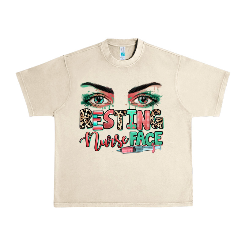Resting Nurse Face Urban Heavy Tee by RanaPortraitStore | Teevron