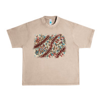 French Oak Baseball leopard glitter background Urban Heavy Tee - HowdyJamesFarm