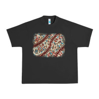 Pigment Black Baseball leopard glitter background Urban Heavy Tee - HowdyJamesFarm