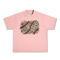 Salmon Baseball leopard glitter background Urban Heavy Tee - HowdyJamesFarm