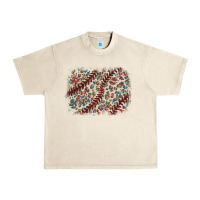 Sandshell Baseball leopard glitter background Urban Heavy Tee - HowdyJamesFarm