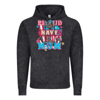 Vintage Black Proud navy Mom Mother's Day Vintage Hoodie - FaDigitalArtStudio