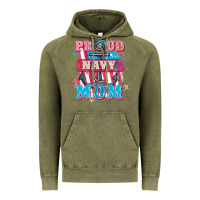 Vintage Olive Proud navy Mom Mother's Day Vintage Hoodie - FaDigitalArtStudio
