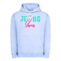 Pigment Grape Ice jesus saves Urban Hoodie - JahusDesignShop
