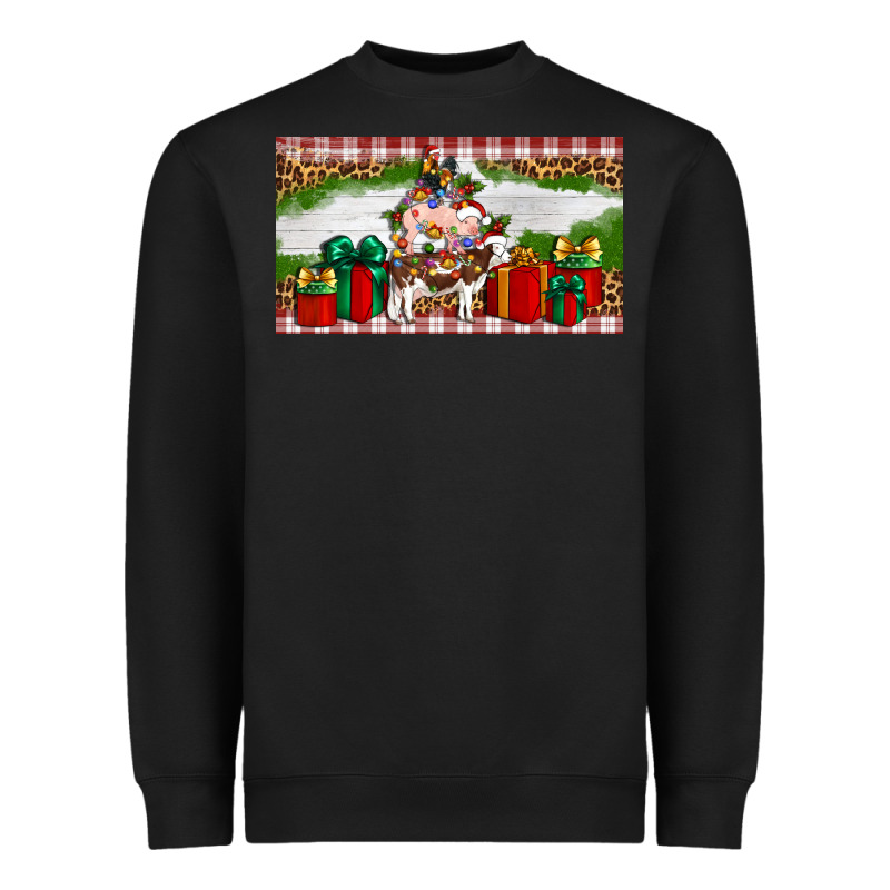 Stocked Christmas Farm Heavyweight Sweatshirt by Artiststas | Teevron