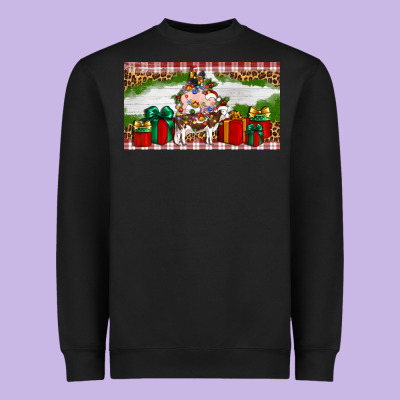 Stocked Christmas Farm Heavyweight Sweatshirt Designed By Artiststas
