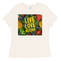 Bone live love aloha Ladies Tee - TumblerDesignByShophia