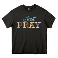 Asphalt Just Pray Heavy Core Tee - JahusDesignShop