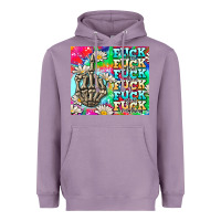 Lavender fuck everything skeletons Heavyweight Hoodie - AdoDesignShop