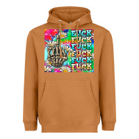 Meerkat fuck everything skeletons Heavyweight Hoodie - AdoDesignShop