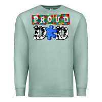 Seafoam proud dad Premium Sweatshirt - AdoDesignShop