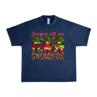 Navy Hanging with my gnomigos Mexico Urban Heavy Tee - HowdyJamesFarm